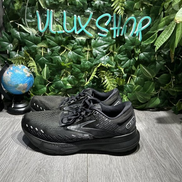 Brooks Glycerin 20 Mens Size 11.5 Shoes Triple Black Running Walking 1103821D020 main image 4